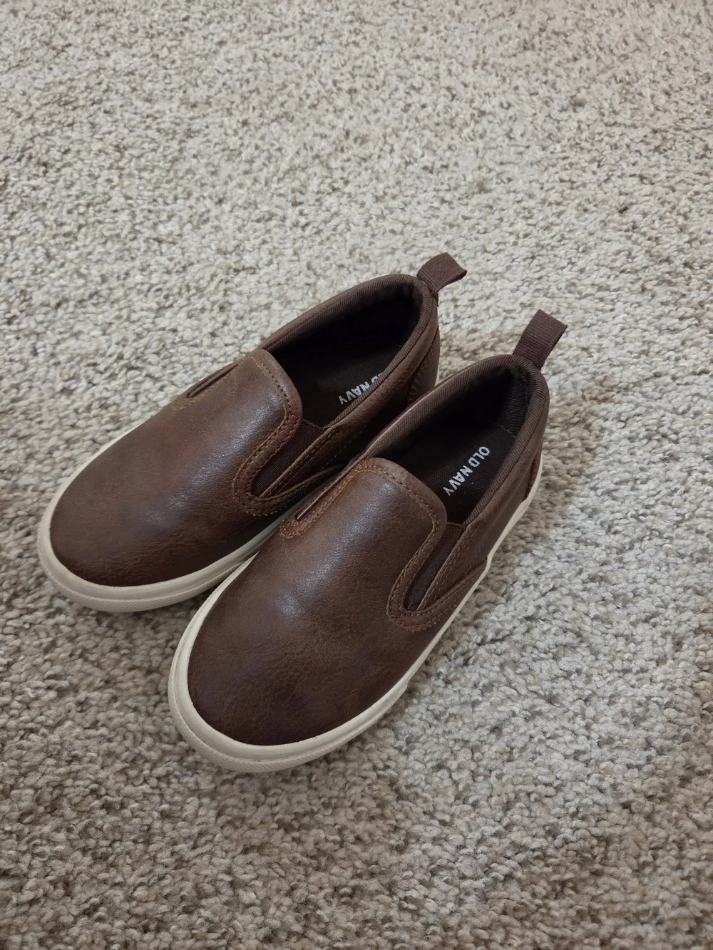 Old Navy Toddler Brown Slip-On Sneakers
